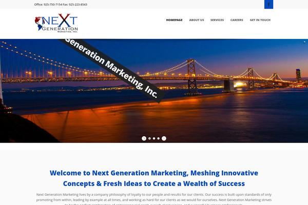 Sparse theme site design template sample