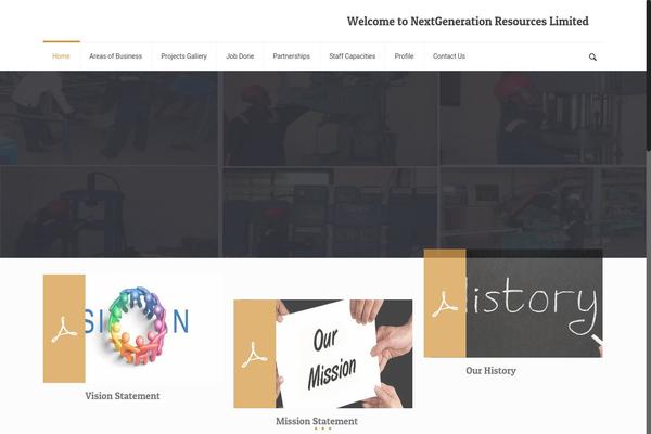 Site using Origin plugin