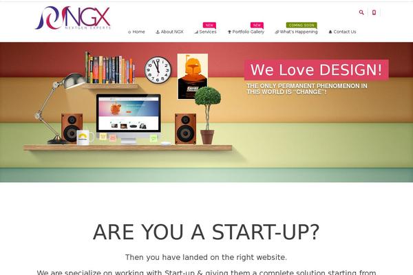 Leverage theme site design template sample