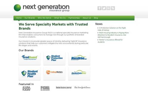 nextgenins.com site used Wp_uberto5-v1.1