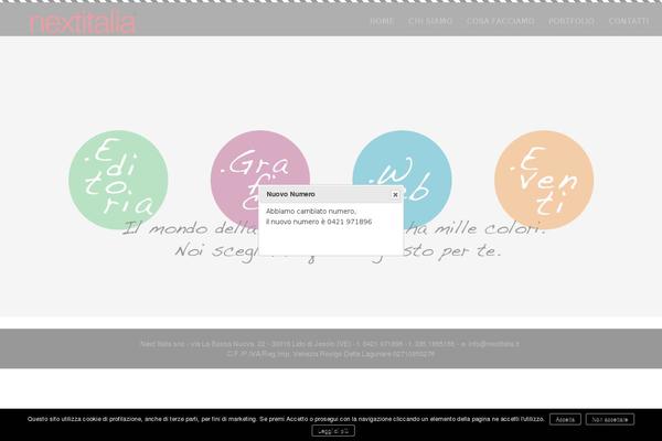 nextitalia.it site used Theme52083