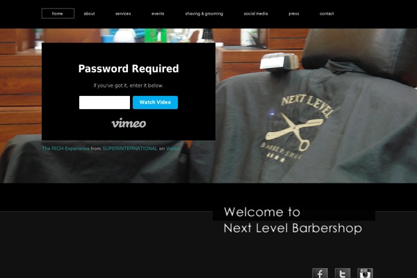 nextlevelbarbershop.com site used Craig-t-b
