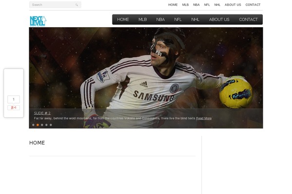 Sportpress theme site design template sample