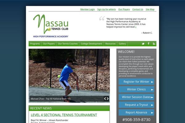 Foundation theme site design template sample