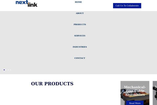 Goya theme site design template sample