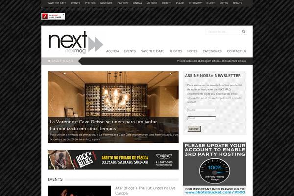 Backstreet theme site design template sample