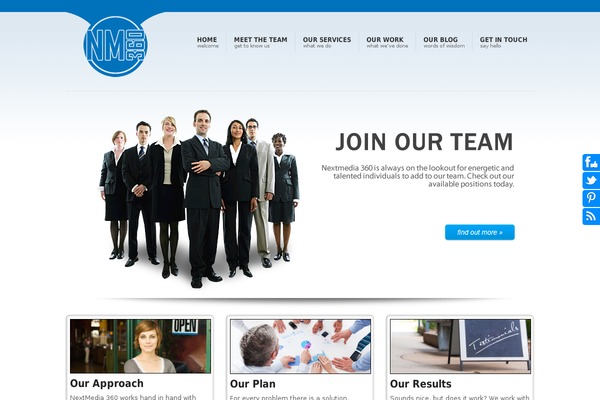 Main theme site design template sample