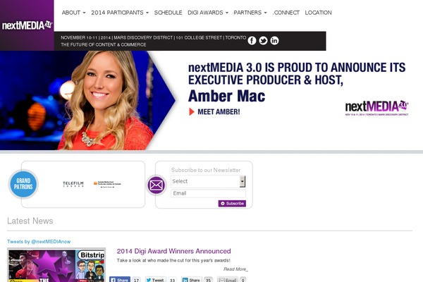 Grip theme site design template sample