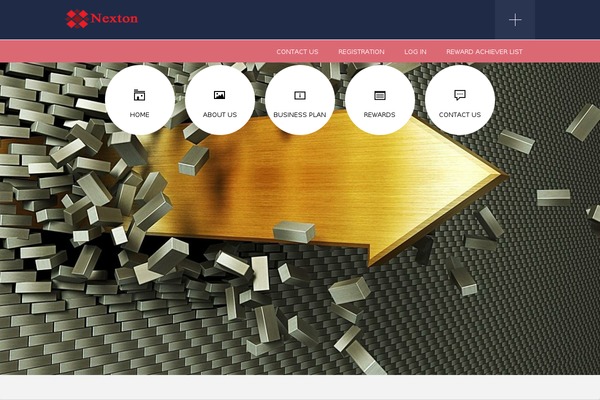 Redsky theme site design template sample