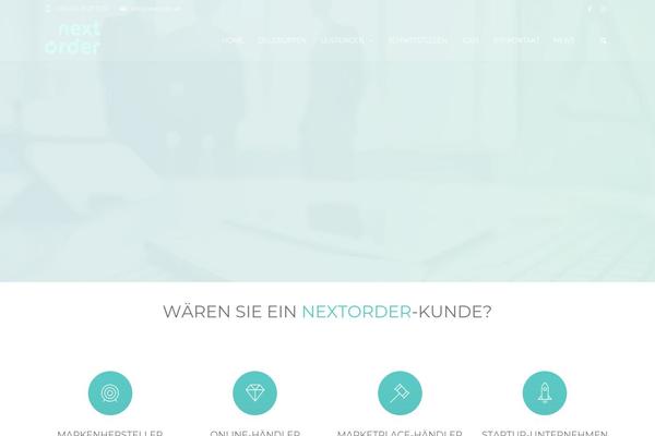 Fortuna theme site design template sample