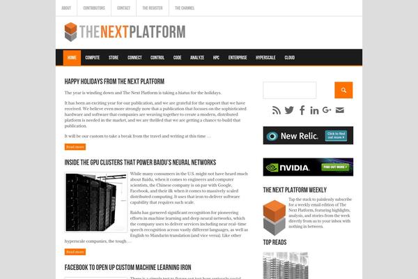 Site using Hide Widgets plugin