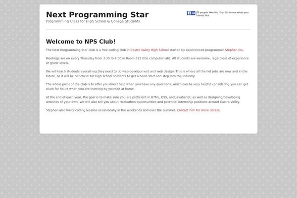 Site using Digg Digg plugin