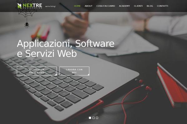nextre.it site used Tptheme