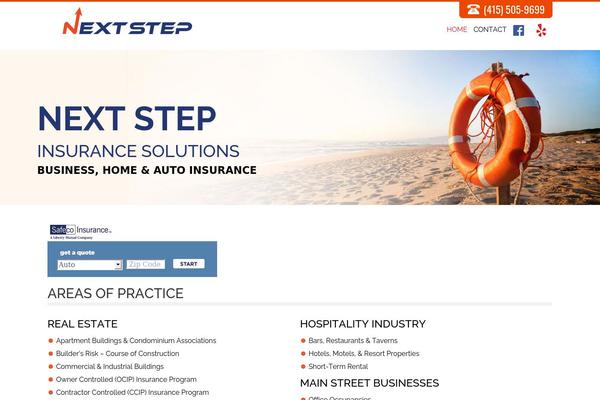 nextstepinsurancesolutions.com site used Streaminfo