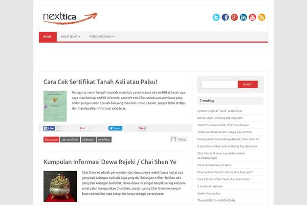 Iconic One Pro theme site design template sample