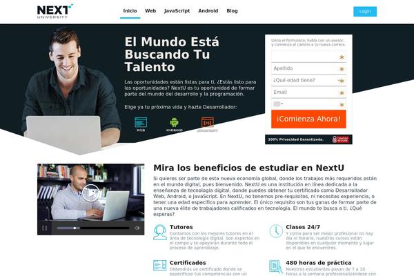 Site using Oe-lead-form plugin