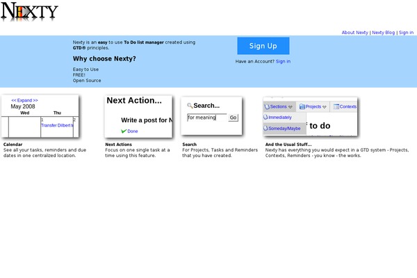 nexty.org site used Simple-maroon