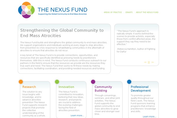 Nexus theme site design template sample