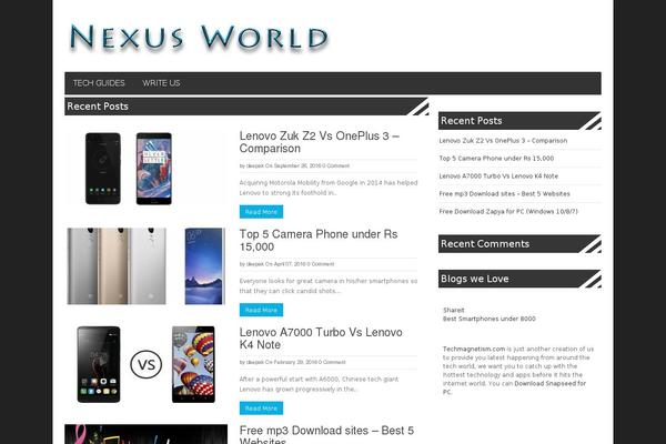 BresponZive theme site design template sample