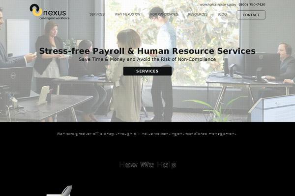 Site using JQuery Accordion Menu Widget plugin