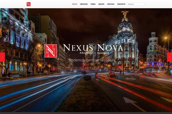 Scroller theme site design template sample
