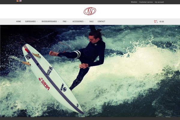 Adrenalin theme site design template sample