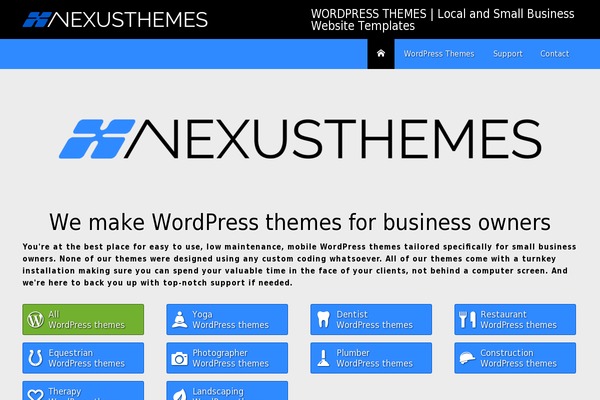 core3 theme websites examples