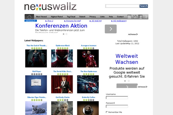 Cssgallery theme site design template sample
