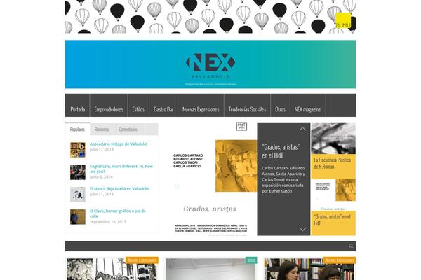 FlyingNews theme site design template sample