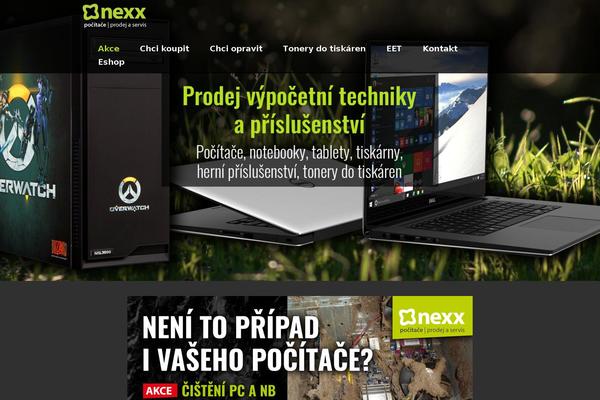 Nature One theme site design template sample