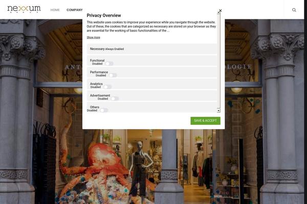 Uncode theme site design template sample