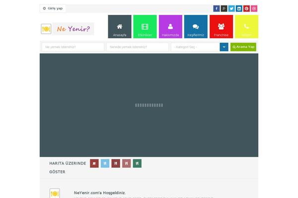 neyenir.com site used Metrodir-theme