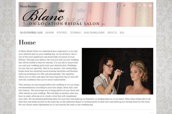 Nano2 theme site design template sample