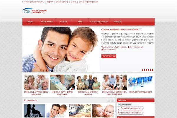 Yaren theme site design template sample