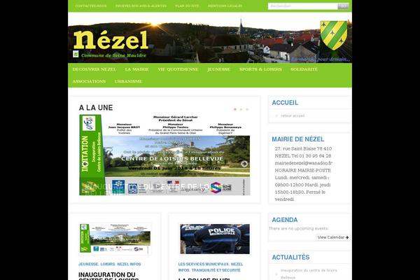 Daily Edition theme site design template sample