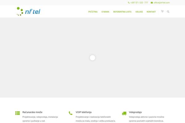 Unicon-child theme site design template sample