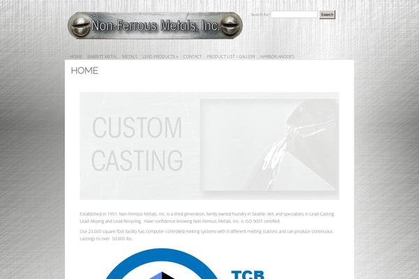 Flexible theme site design template sample