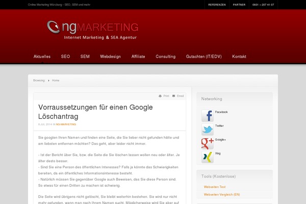 News theme site design template sample