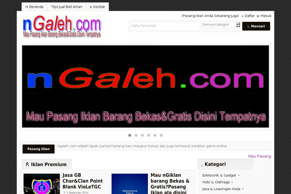 ngaleh.com site used Ngiklan1.1