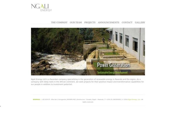 Purity theme site design template sample