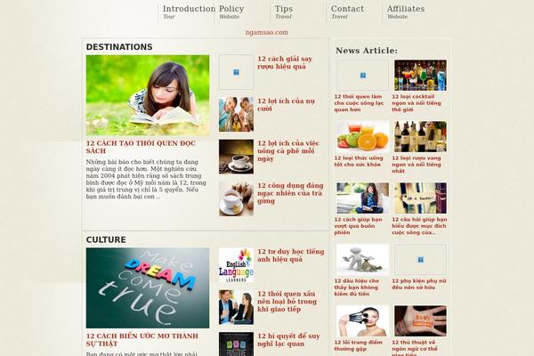 ColorMag theme site design template sample