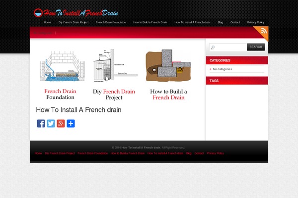 Colorbold theme site design template sample