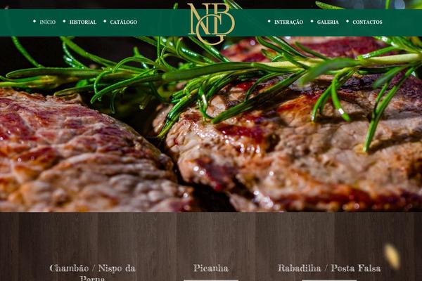VEDA theme site design template sample