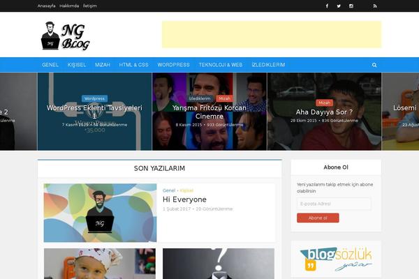 Voice theme site design template sample