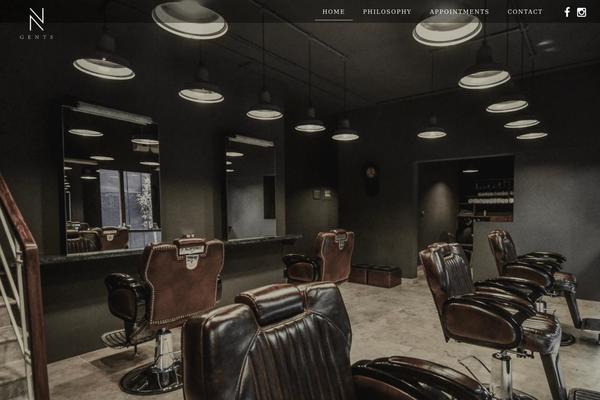 Borderland theme site design template sample