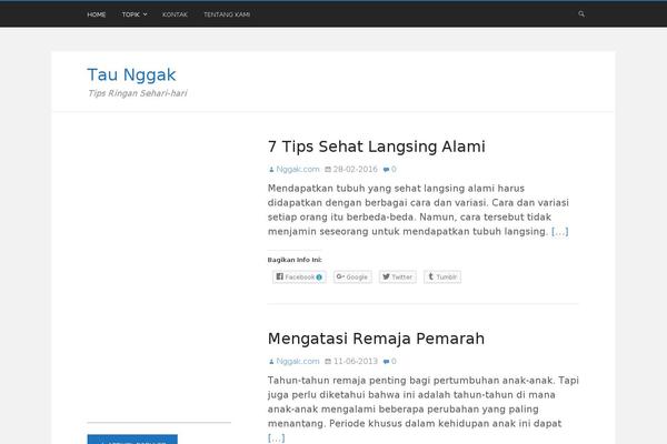 nggak.com site used Twiggy