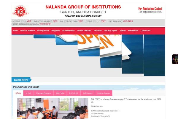 Site using Event List plugin