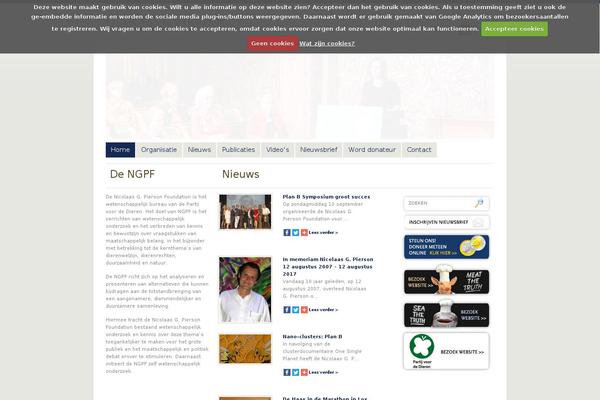 Site using Cookiecuttr plugin