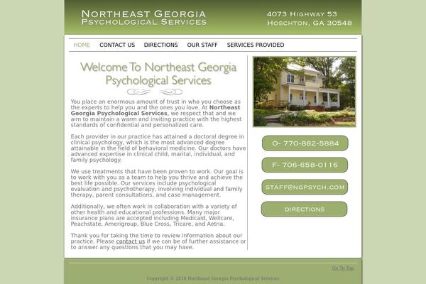 Headway theme site design template sample