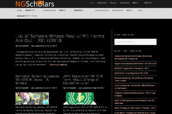 Jannah theme site design template sample